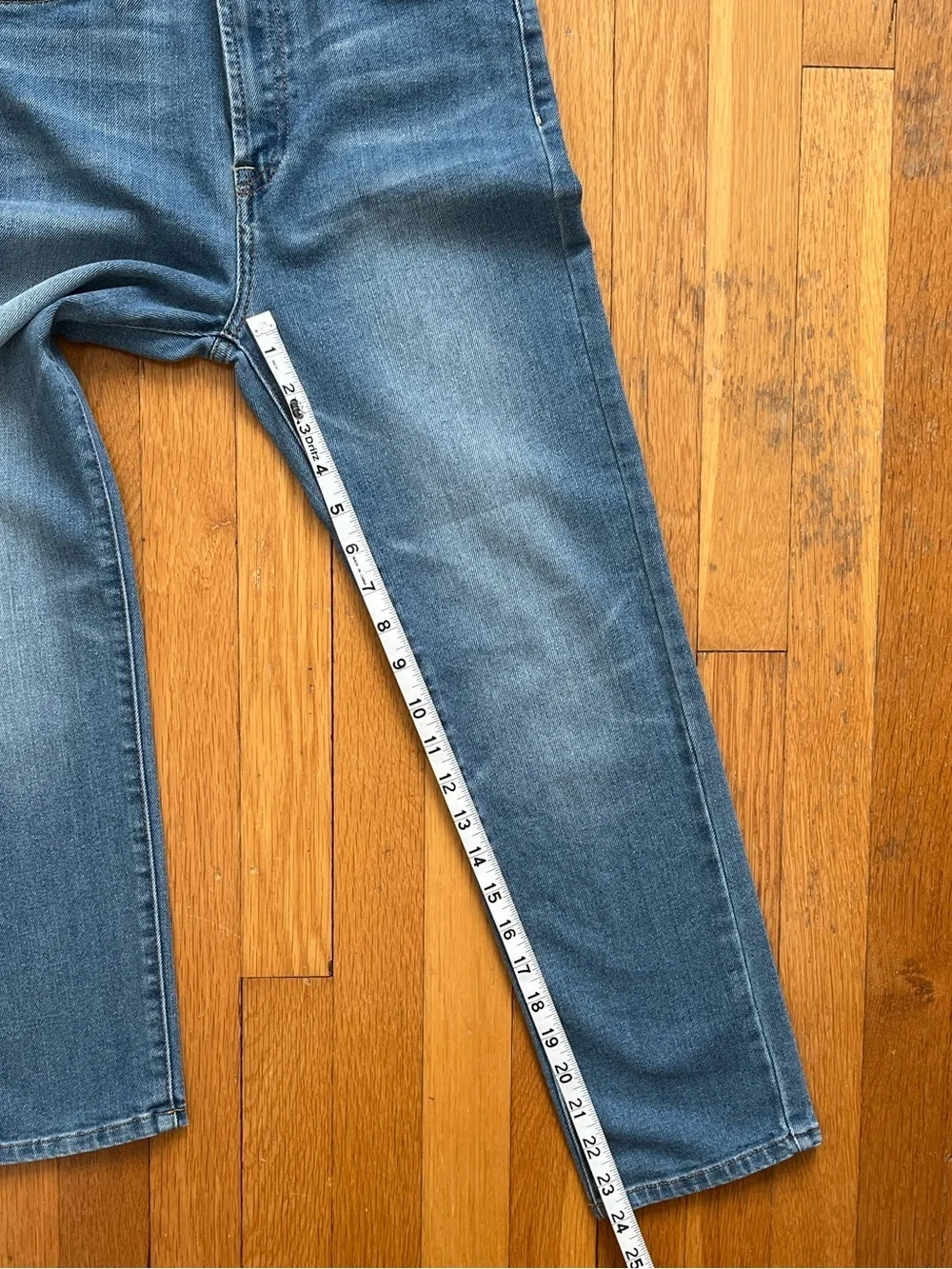 Levi’s Ribcage Ankle Straight Big Girls Denim Jeans Medium Wash Size 12